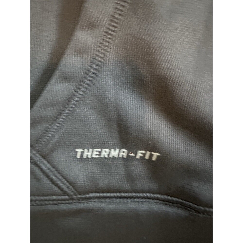 Nike Therma Fit Mens Size Small Cabrini Cavaliers Full Zip Hoodie Black - Picture 4 of 9